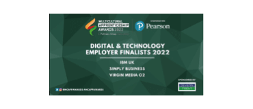 Multicultural Apprenticeship Awards 2022 - Digital & Technology Employer Finalists 2022